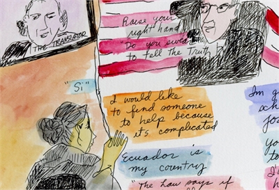 court observer sketch court observer sketch